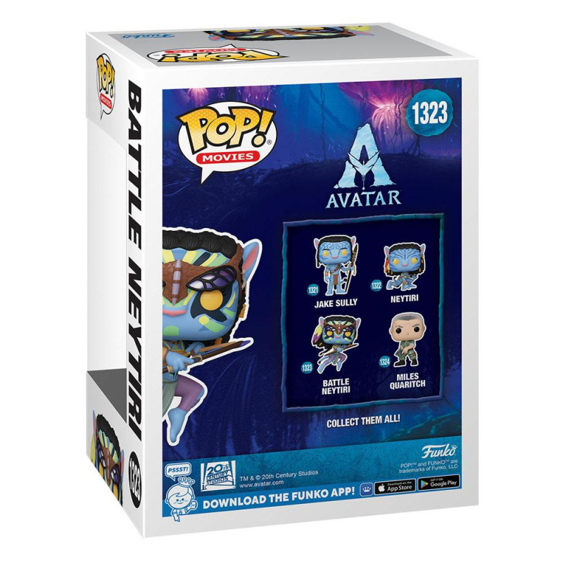 Avatar POP! Movies Vinyl Figure Neytiri (Battle) 9 cm 2