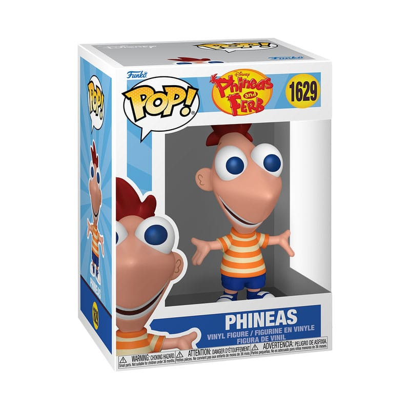 Phineas and Ferb POP! Disney Vinyl Figure Phineas 9 cm 1