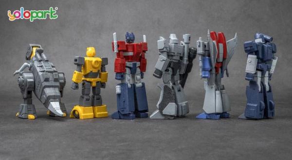 Transformers: Generation One AMK Mini Series Plastic Model Kit Assortment (6)