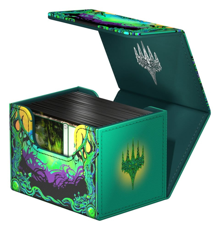 Ultimate Guard Sidewinder 100+ Xenoskin Magic: The Gathering "Mana Token" - Forest 7