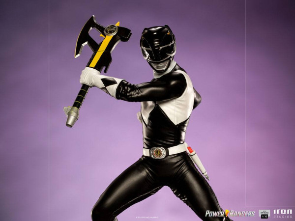 Power Rangers BDS Art Scale Statue 1/10 Black Ranger 17 cm 5