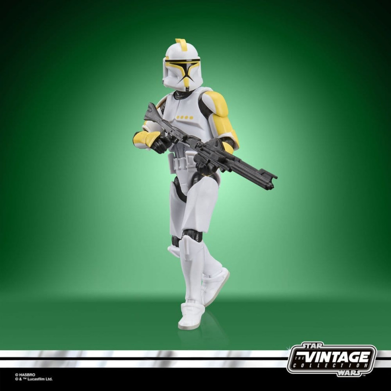 Star Wars Episode II Vintage Collection Action Figure Clone Trooper Commander 10 cm 8