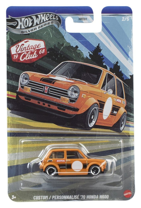 Hot Wheels Silver Series Die-Cast Vehicles 1/64 Vintage 979J Assortment (10) 8