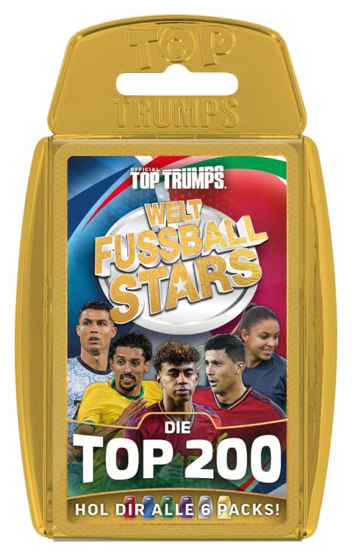 World Football Stars Card Game 200 Pack 6 *German Version* 6
