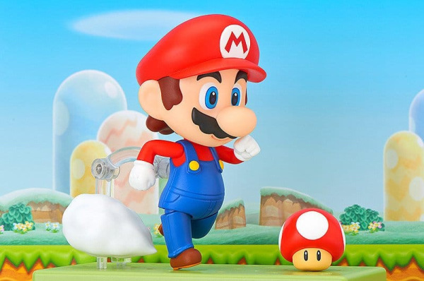 Super Mario Nendoroid Action Figure Mario 10cm 5