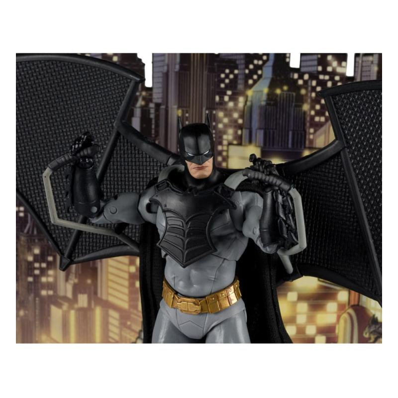 DC Multiverse Action Figure Batman with Bat-Glider (The Thirteenth Hour) (Gold Label) 18 cm