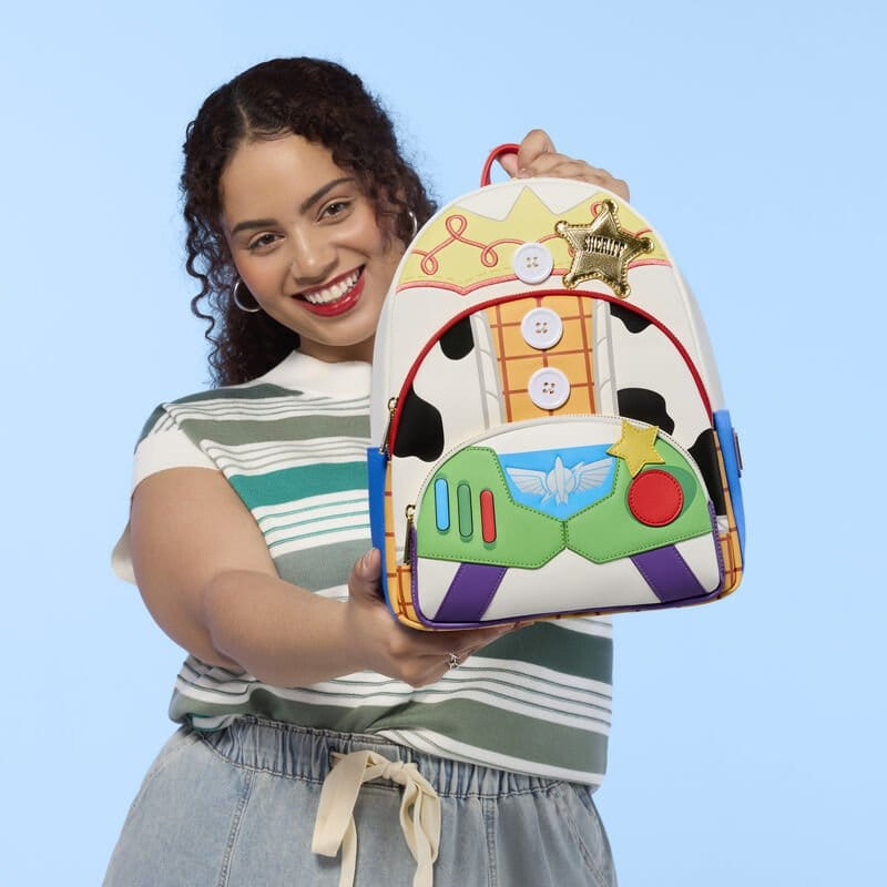 Toy Story 5 Triple Pocket Mid-Size Backpack 2