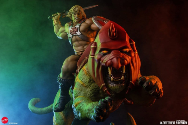 Masters of the Universe 1/4 Figure He-Man & Battle Cat 76 cm 2