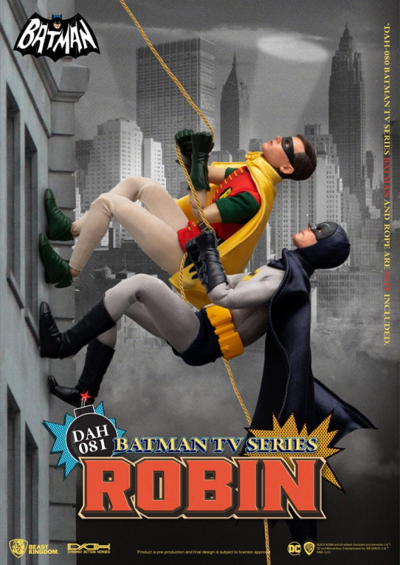 DC Comics Dynamic 8ction Heroes Action Figure 1/9 Batman TV Series Robin 24 cm 9