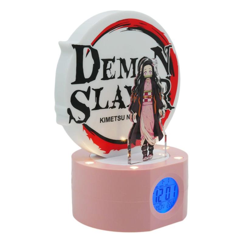 Demon Slayer: Kimetsu no Yaiba Alarm Clock with Light Nezuko 21 cm