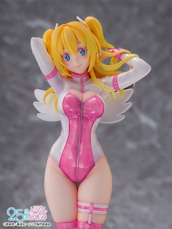 2.5 Dimensional Seduction PVC Statue 1/7 Liliel Angel School spin-off Training Suit/Ririsa 25 cm 7