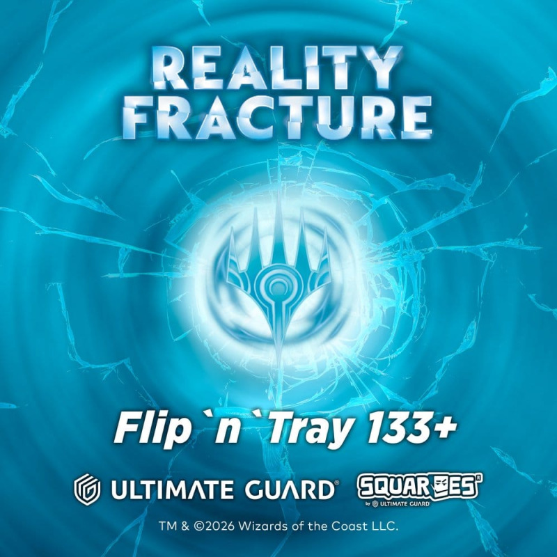 Ultimate Guard Flip'n'Tray 133+ Xenoskin Magic: The Gathering "Reality Fracture" - Blue Uncommon / G