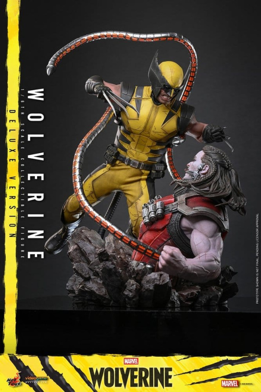Marvel Video Game Masterpiece Action Figure 1/6 Wolverine (Deluxe Version) 29 cm 1