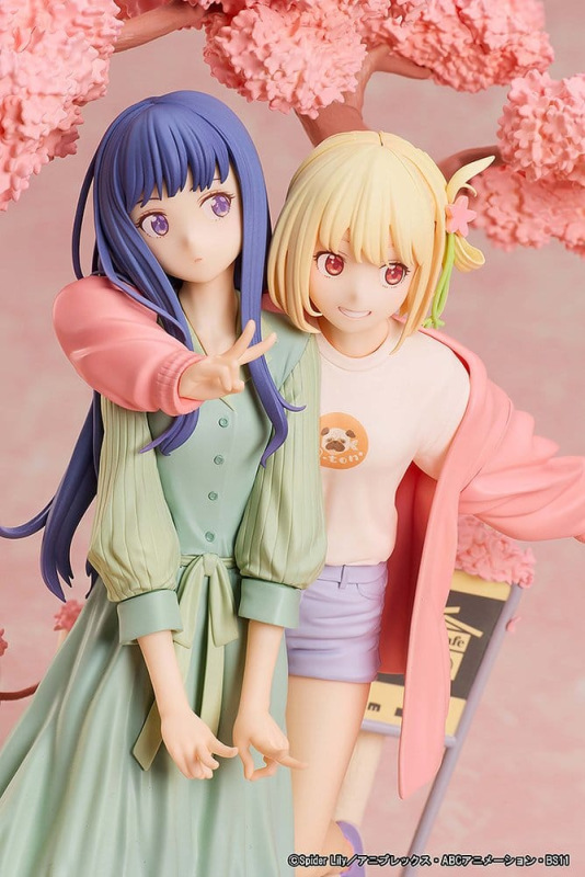 Lycoris Recoil PVC Figures 2-Pack Chisato Nishikigi & Takina Inoue Spring Ver. 25 cm 7