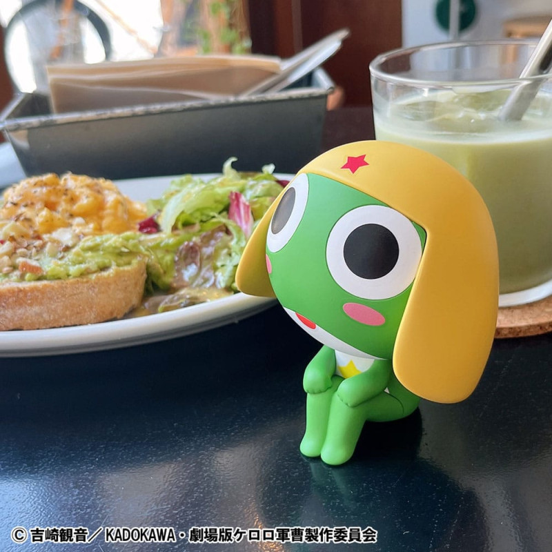 Sergeant Frog Look Up PVC Statue Keroro 11 cm 8