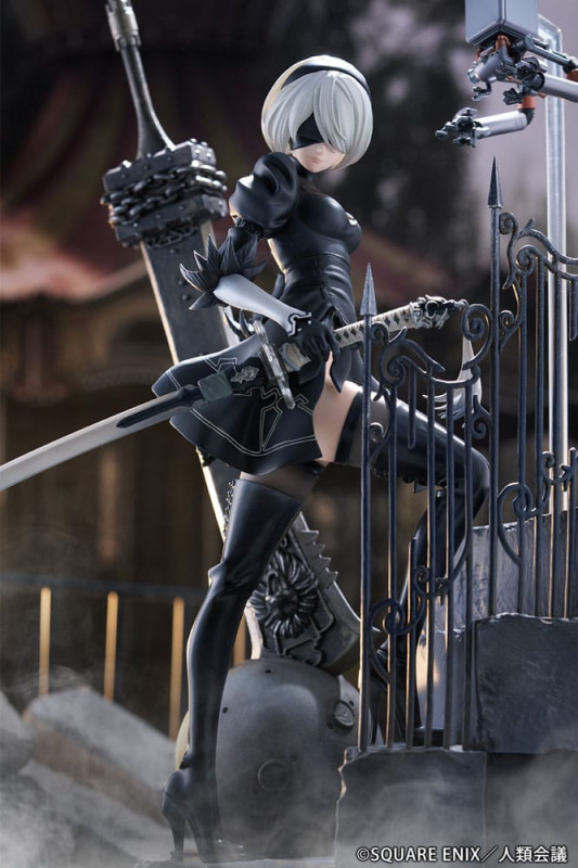 NieR:Automata Ver1.1a PVC Statue 1/7 YoRHa No. 2 Type B Search 31 cm 8