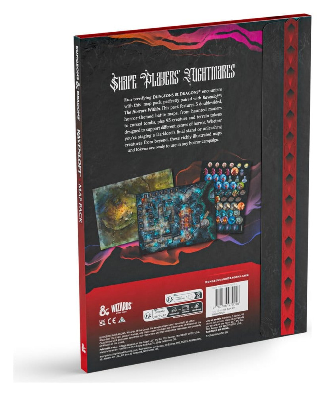 Dungeons & Dragons RPG Ravenloft: The Horrors Within Map Pack *English Version* 1