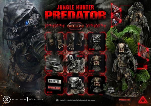 Predator - 1/3 Jungle Hunter Predator Deluxe Bonus Version 90 cm - Prime1