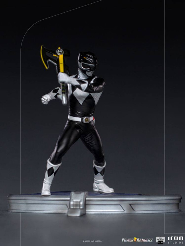 Power Rangers BDS Art Scale Statue 1/10 Black Ranger 17 cm 4