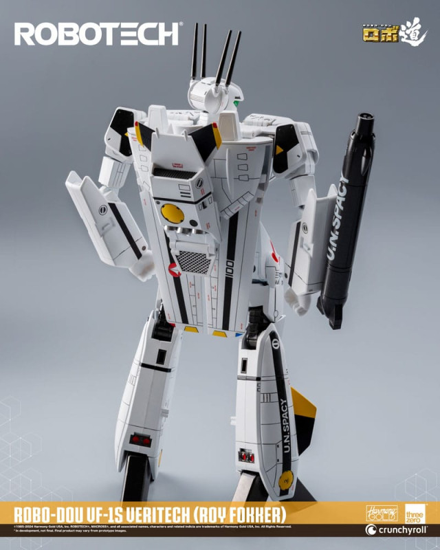 Robotech Action Figure ROBO-DOU VF-1S Veritech (Roy Fokker) 20 cm 2