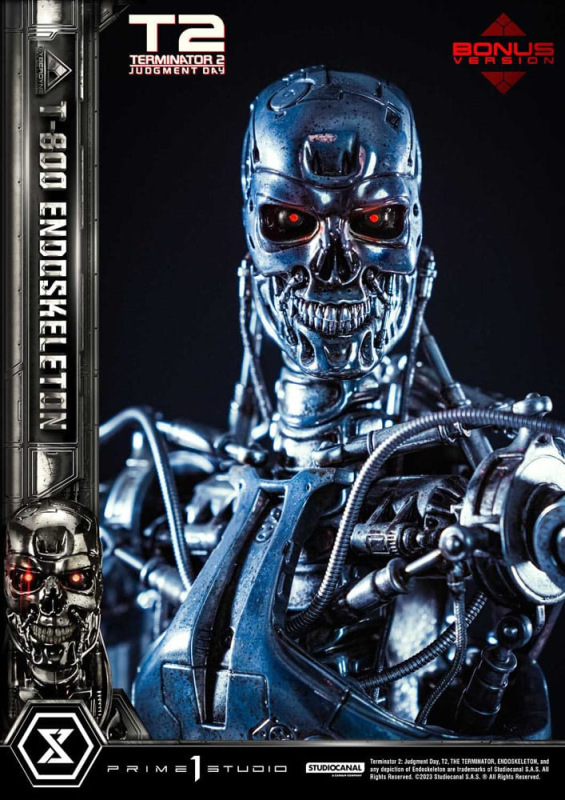 Terminator 2 Museum Masterline Series Statue 1/3 Judgment Day T800 Endoskeleton Deluxe Bonus Version 3