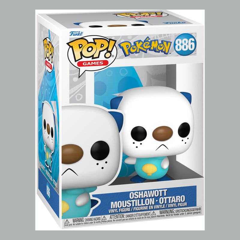 Pokemon POP! Games Vinyl Figure Oshawott (EMEA) 9 cm 1