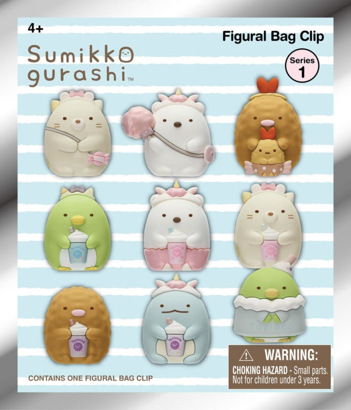 Sumikko Gurashi 3D PVC Bag Clips Series 1 Blind Bag Display (24) 2
