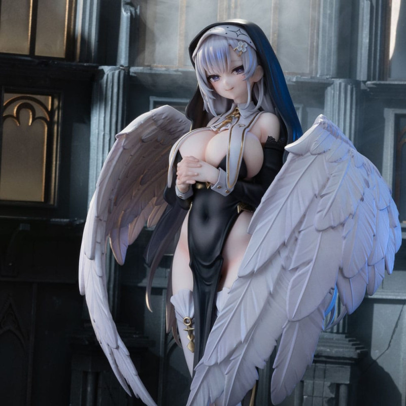 Original Character PVC Statue 1/6 Angel Sister Holy Wing Deluxe Edition 28 cm 13