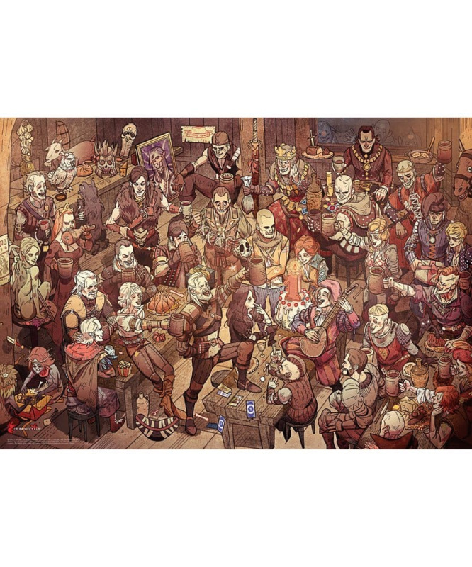 The Witcher Puzzle Birthday (1000 pieces) 1