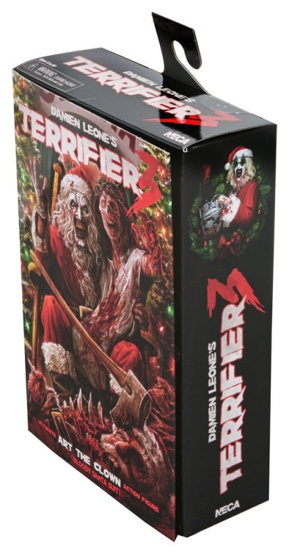 Terrifier 3 Action Figure Ultimate Santa Suit Art the Clown (Bloody Version) 18 cm 4