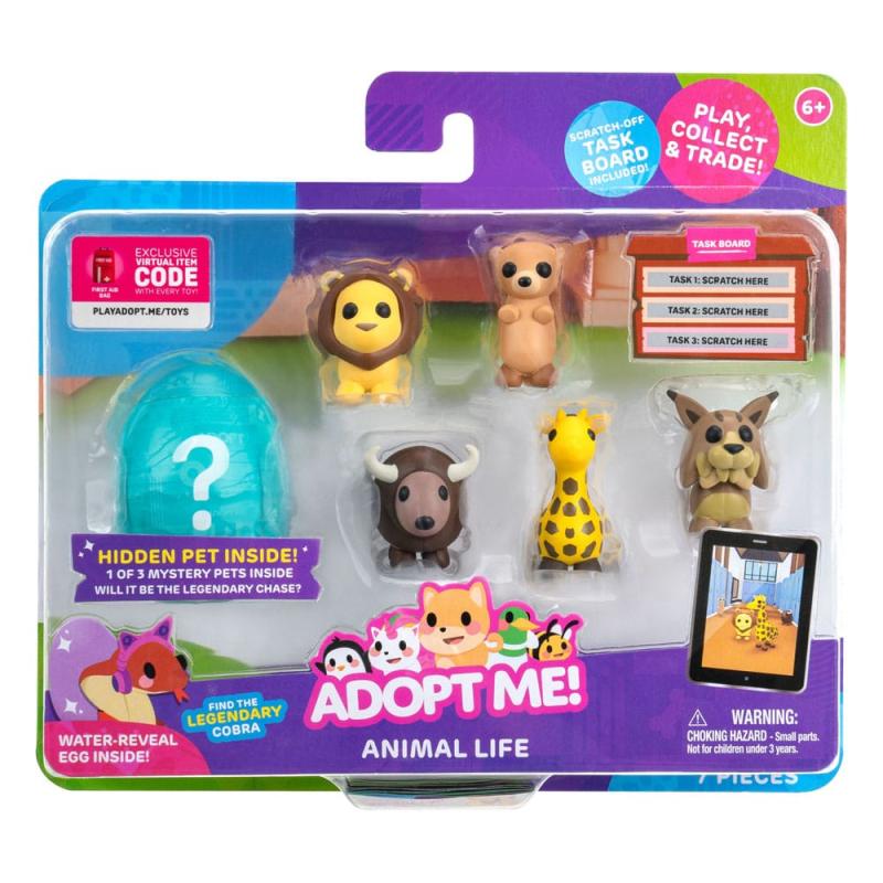 Adopt Me! Figure Set Figure 6-Pack Animal Life