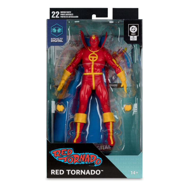 DC Direct McFarlane Toys Digital Action Figure Red Tornado (Bronze Age) 18 cm 6