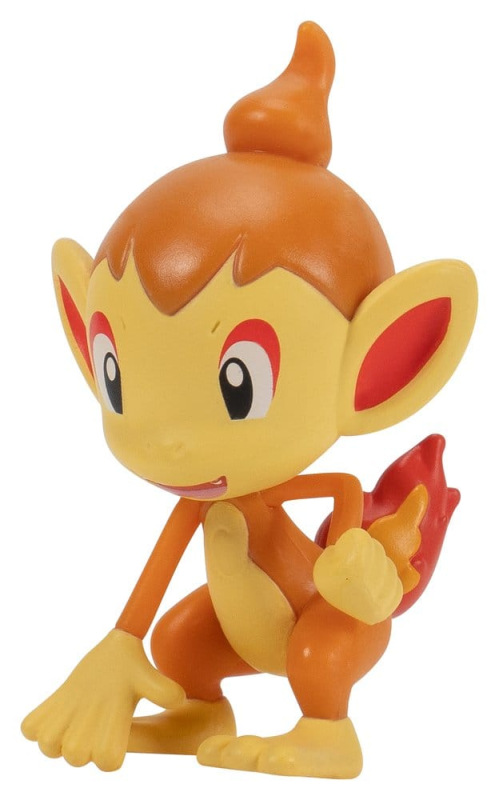 Pokémon Battle Figure Set Action Figures Chimchar, Ralts & Porygon (3-Pack) 1