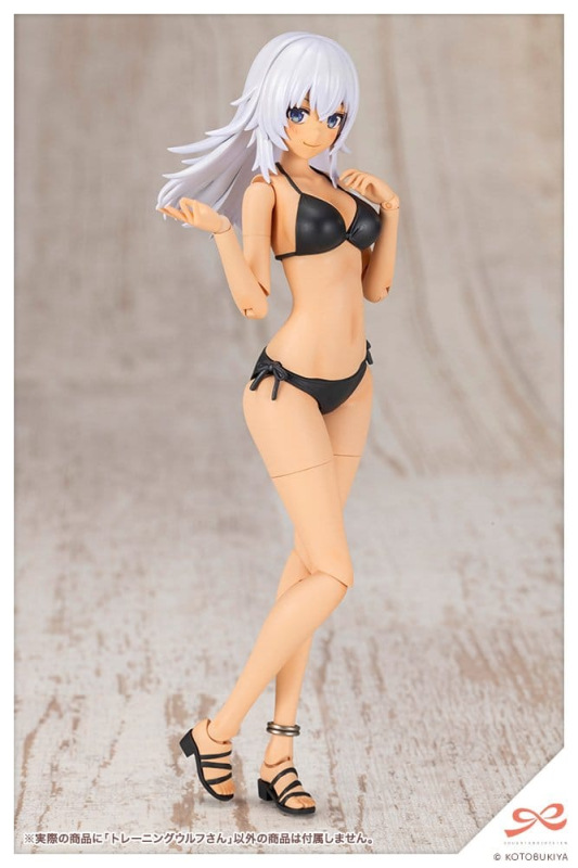 Sousai Shojo Teien Plastic Model Kit 1/10 Training Wolf 16 cm 14