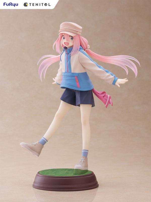 Laid-Back Camp Tenitol PVC Statue Nadeshiko Kagamihara 22 cm