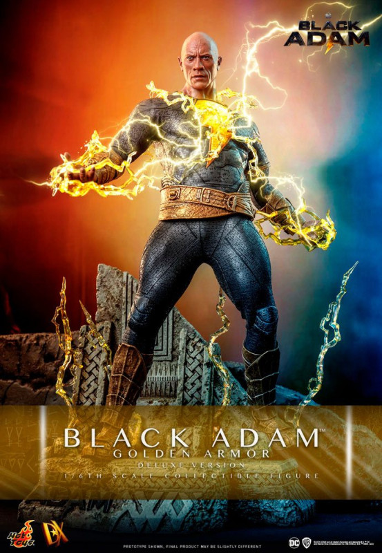 Black Adam DX Action Figure 1/6 Black Adam (Golden Armor) Deluxe Version 33 cm 1
