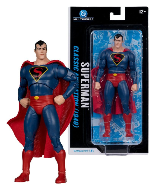 DC Multiverse Action Figure Superman (Classic Animation 1940) 19 cm 1