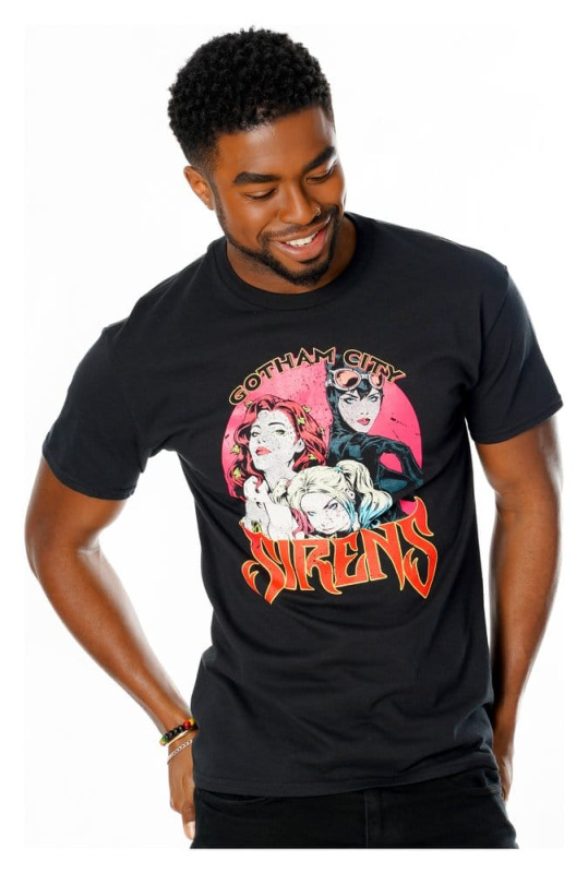 Gotham City Sirens T-Shirt Vintage Poster Size S 6