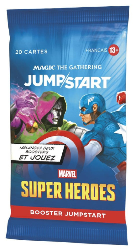 Magic the Gathering Marvel Super Heroes Jumpstart Booster Display (24) french 3