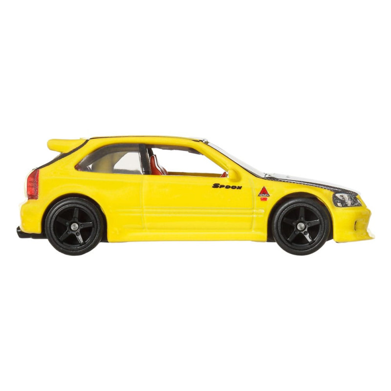 Hot Wheels Premium Car Culture Diecast Vehicle 2-Pack 1/64 '99 Honda Civic Type R (EK9) & Honda Civi 8