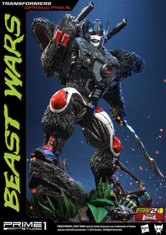 Transformers Beast Wars 1/3 Statues Optimus Primal & Optimus Primal Exclusive 63 cm Assortment (3)