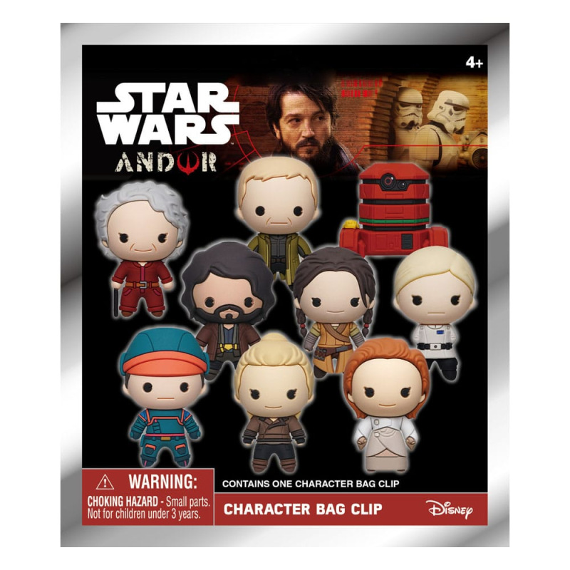Star Wars 3D Foam Bag Clips Andor Display (24) 2