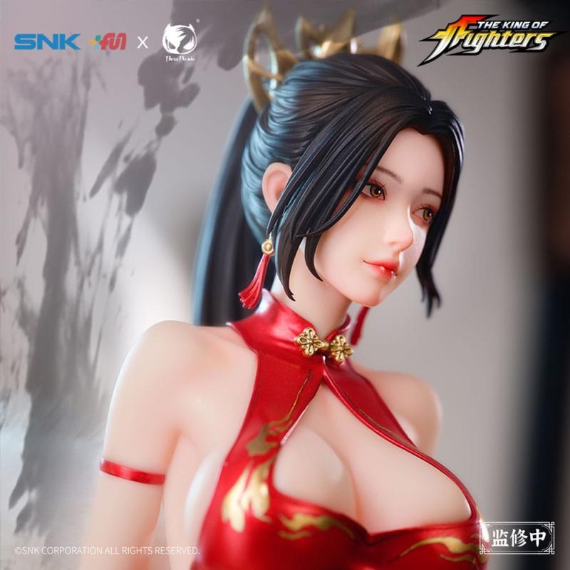 The King of Fighters Dress Series PVC Statue 1/6 Mai Shiranui Hong Shang Wu Ver. 40 cm 13