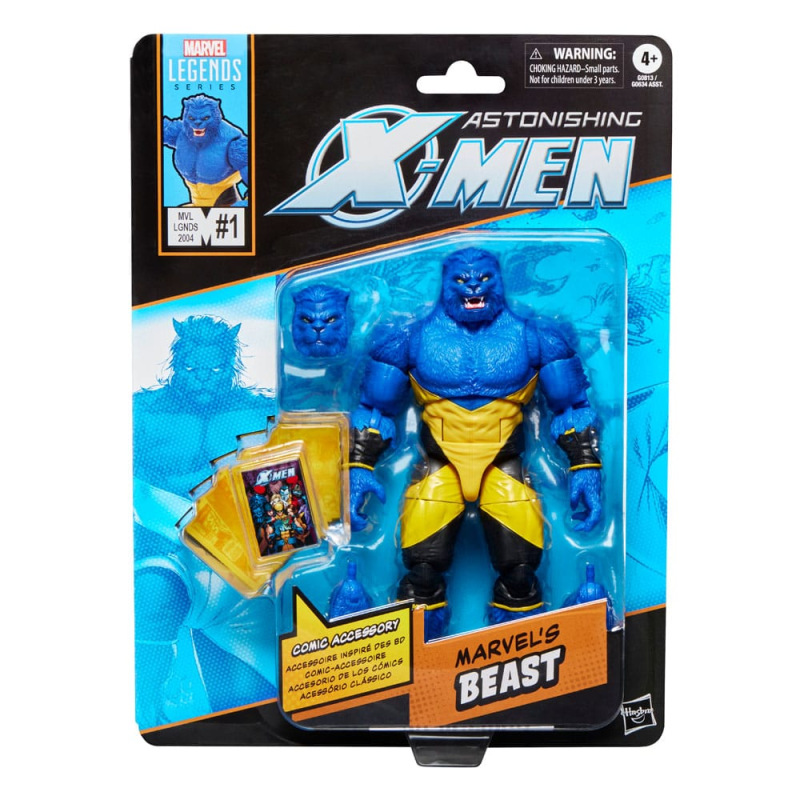 Astonishing X-Men Marvel Legends Action Figure Marvel's Beast 15 cm 10