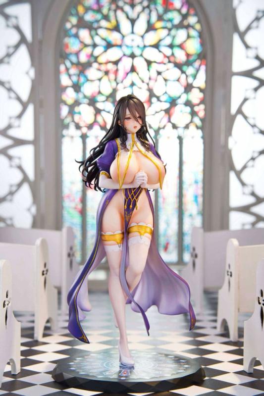 Original Character PVC Statue 1/6 The Nun Prayer Petrone Illustration by Ogre 29 cm 6