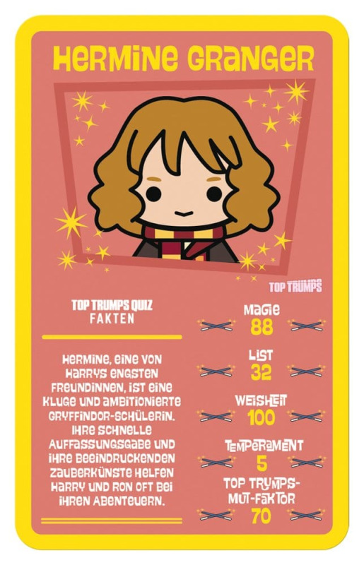 Harry Potter Card Game Top Trumps Chibi Style *German Version* 3