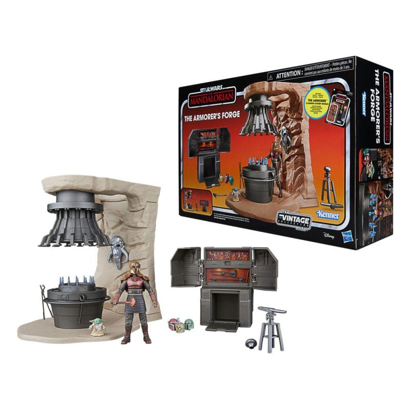 Star Wars The Mandalorian Vintage Collection The Armorer's Forge with The Armorer (Lakeside Covert W 2