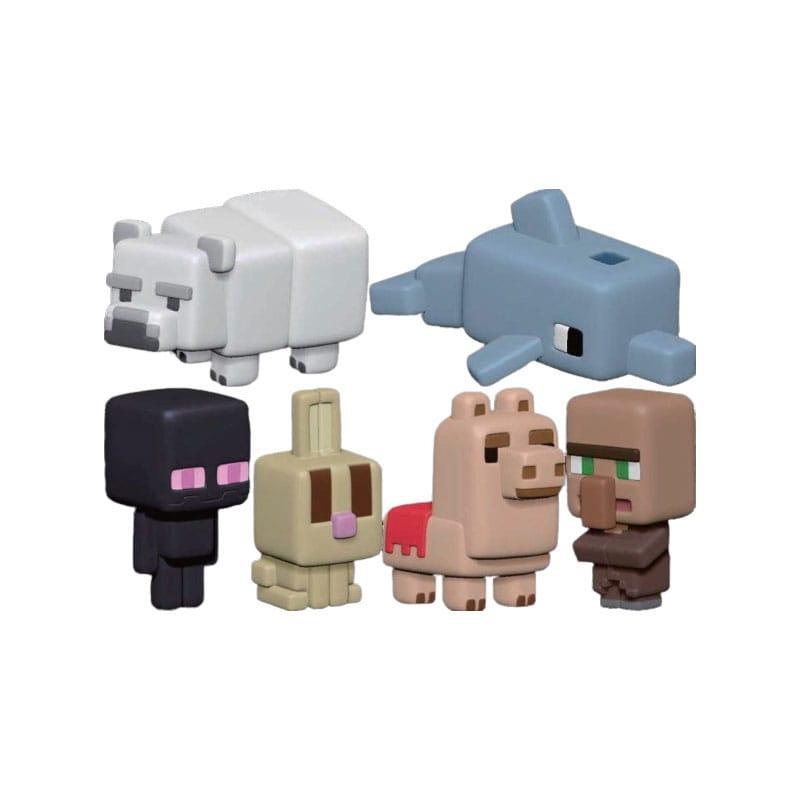 Minecraft Squishme Anti-Stress Figures 7 cm Series 4 Display (16)