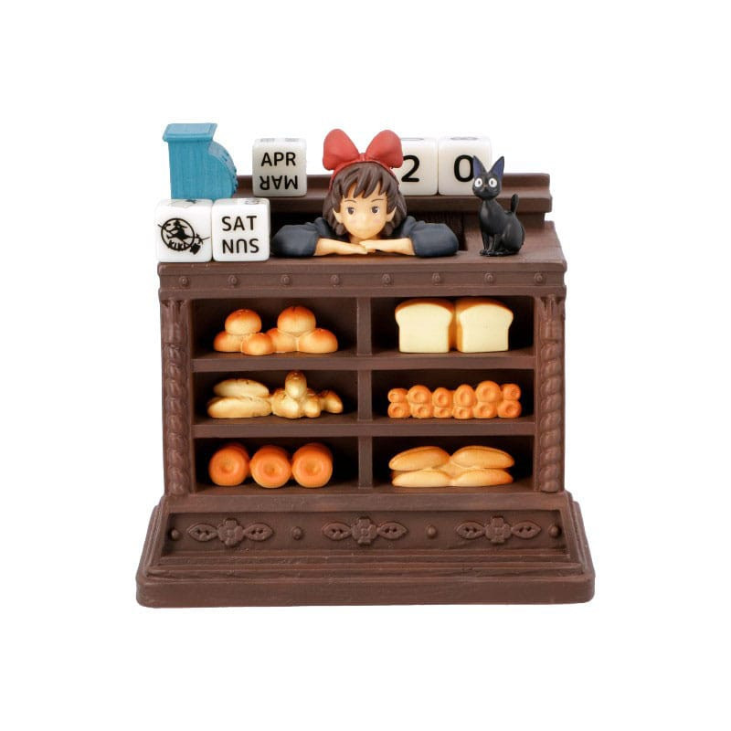 Kiki's Delivery Service Statue Three-wheeler Diorama / Calendar Kiki Salesclerk 11 cm 1