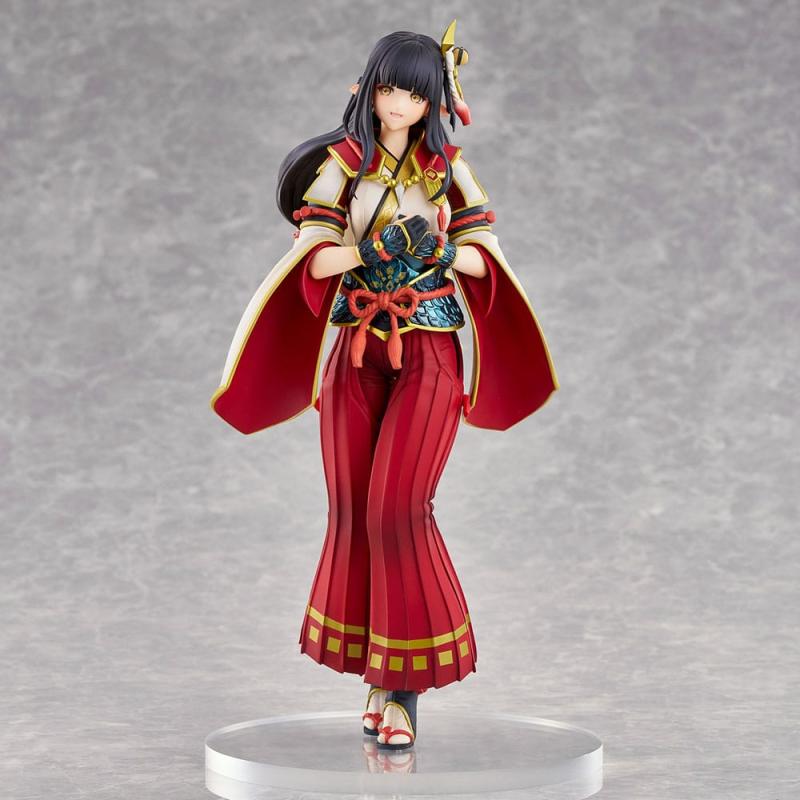 Monster Hunter Rise Statue PVC Hinoa the Quest Maiden 27 cm